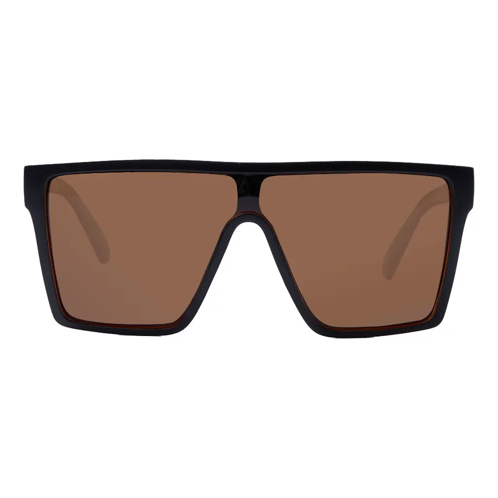Mangrove Jacks Big Noggin C4 Matte Black w Matte Crystal Dark Brown / Brown Polarised Lenses_6348