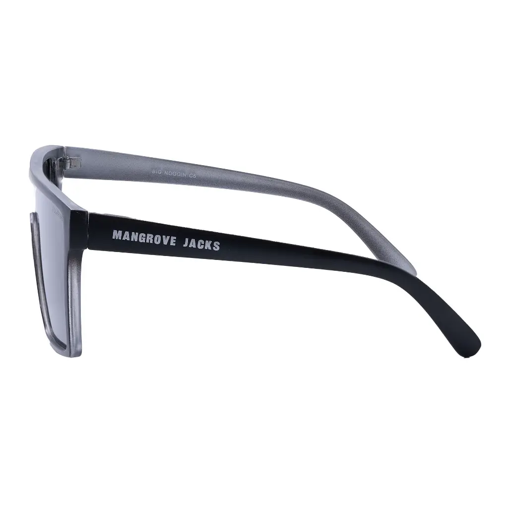 Mangrove Jacks Big Noggin C5 Matte Black w Matte Crystal Smoke / Smoke Polarised Lenses_6349
