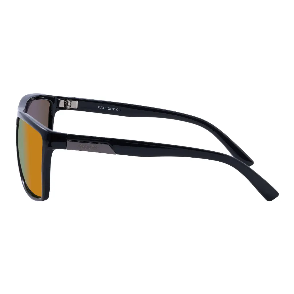 Mangrove Jacks - Mangrove Jacks Daylight C3 Shiny Black / Black Red Revo Mirror Polarised Lenses