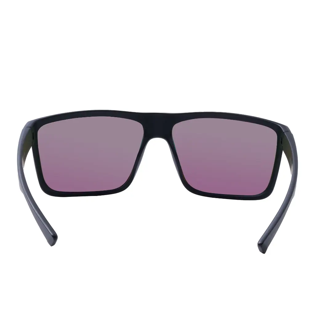 Mangrove Jacks - Mangrove Jacks Moonraker C11 Matte Black / Green Revo Mirror Polarised Lenses