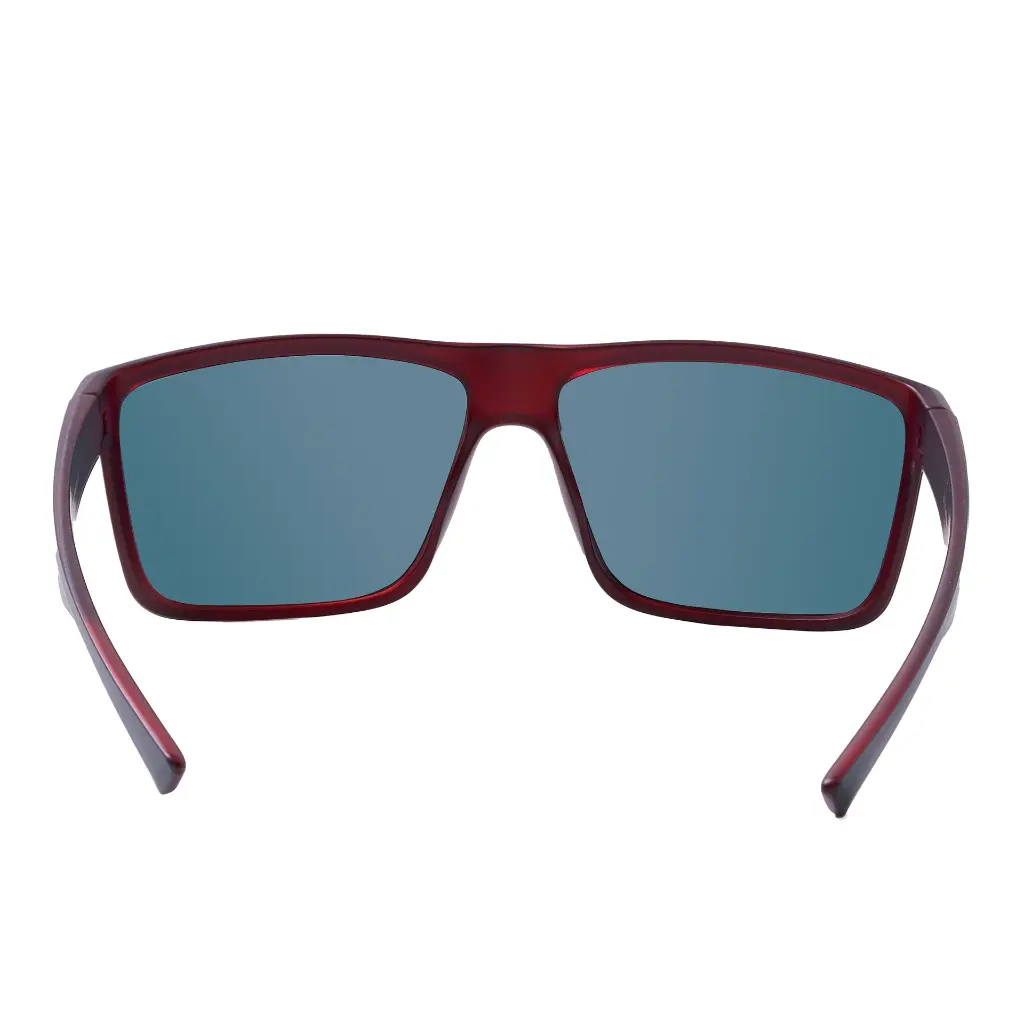 Mangrove Jacks - Mangrove Jacks Moonraker C3 Matte Black w Matte Crystal Red / Black Red Revo Mirror Polarised Lenses
