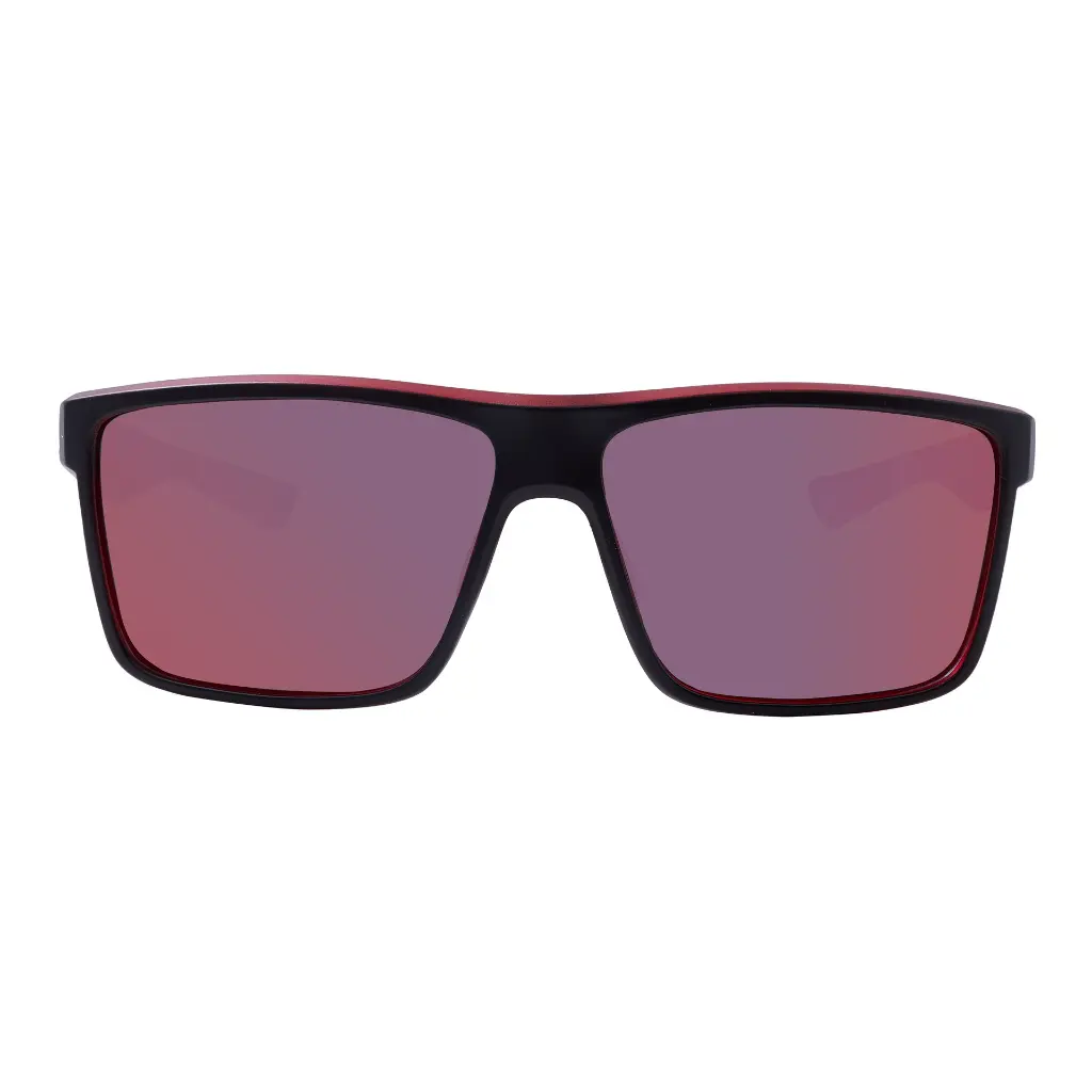 Mangrove Jacks - Mangrove Jacks Moonraker C3 Matte Black w Matte Crystal Red / Black Red Revo Mirror Polarised Lenses