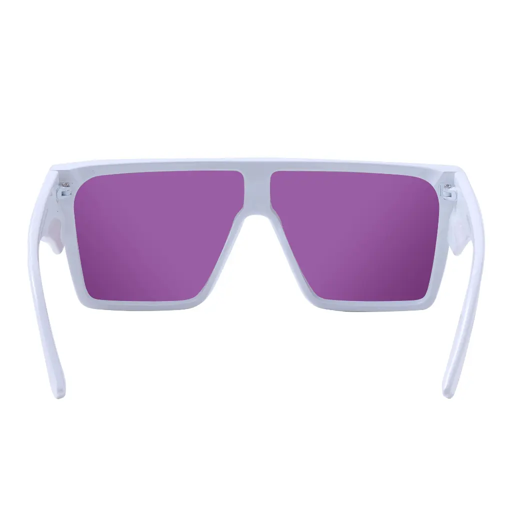 Mangrove Jacks - Mangrove Jacks Landslide C11 Shiny White / Green Revo Polarised Lenses