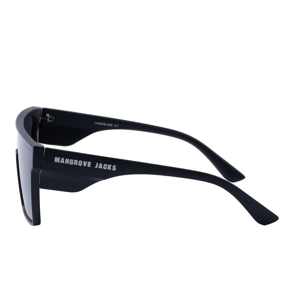 Mangrove Jacks Landslide C1 Matte Black / Smoke Polarised Lenses_6446