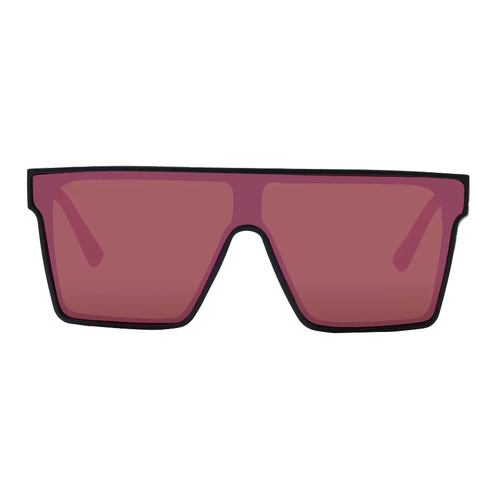 Mangrove Jacks - Mangrove Jacks Landslide C3 Matte Black / Red Revo Polarised Lenses