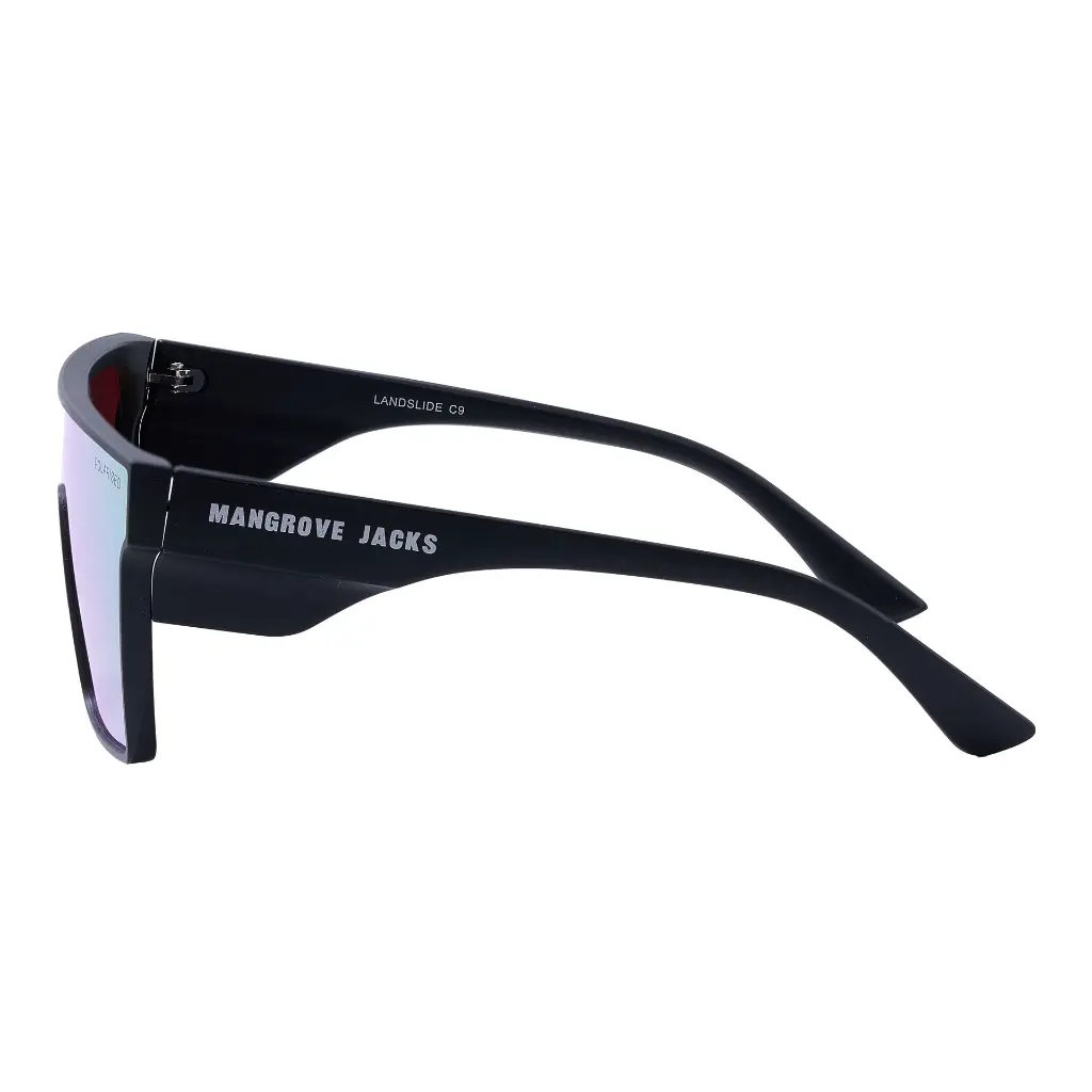 Mangrove Jacks - Mangrove Jacks Landslide C9 Matte Black / Pink Revo Polarised Lenses