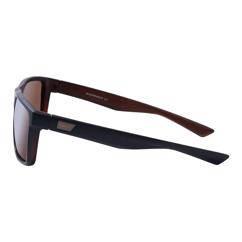 Mangrove Jacks Moonraker C4 Matte Black w Matte Crystal Dark Brown / Brown Polarised Lenses_6465