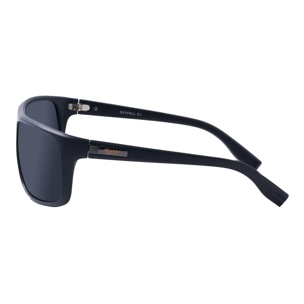 Mangrove Jacks - Mangrove Jacks Skyfall C1 Matte Black / Smoke Polarised Lenses