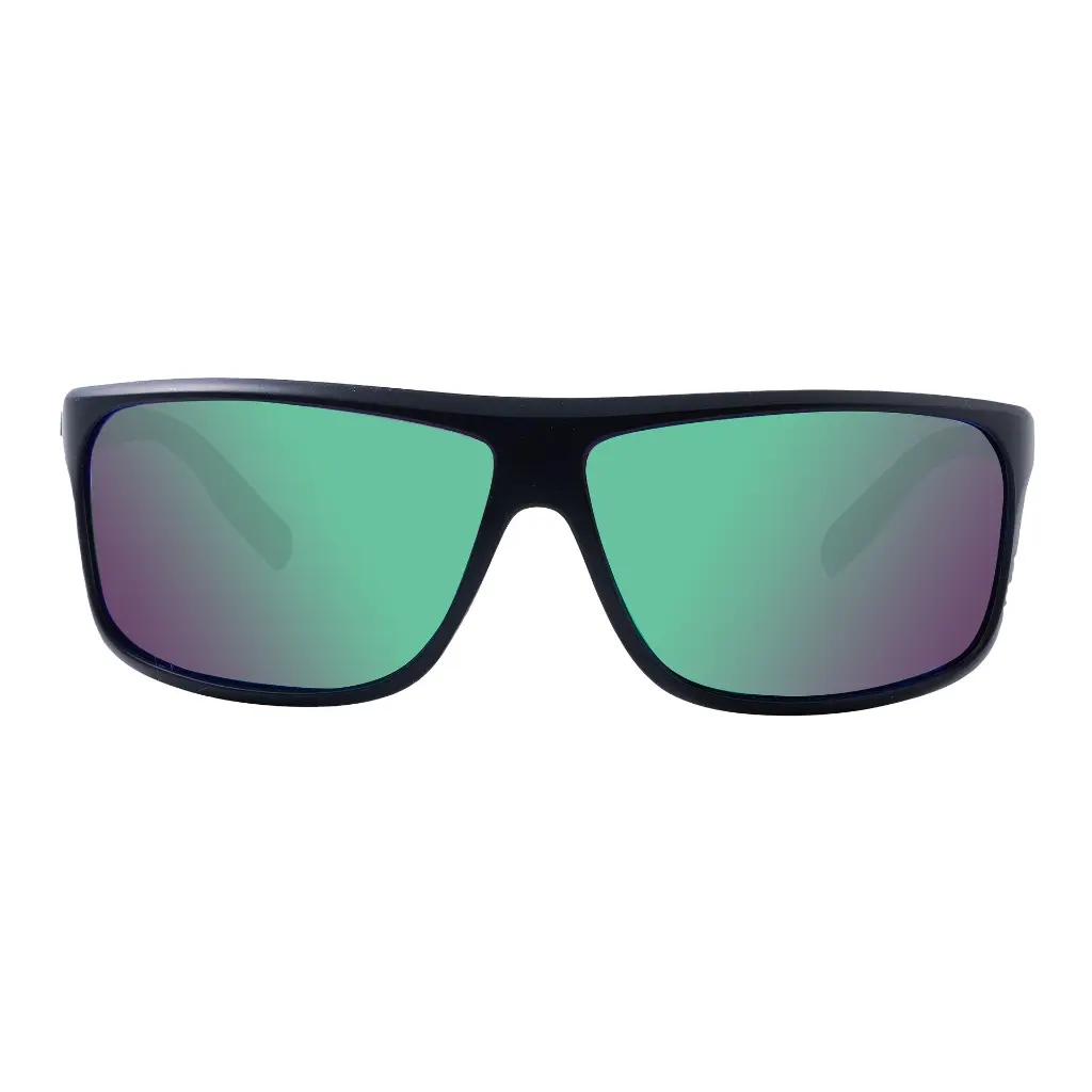 Mangrove Jacks - Mangrove Jacks Skyfall C11 Matte Black / Green Revo Mirror Polarised Lenses