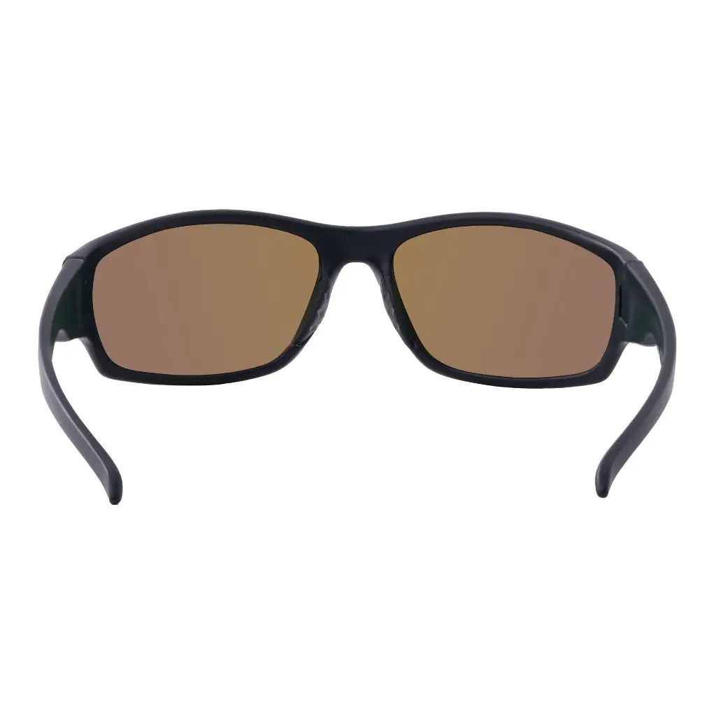 Mangrove Jacks - Mangrove Jacks Skyfall C3 Matte Black / Black Red Revo Mirror Polarised Lenses