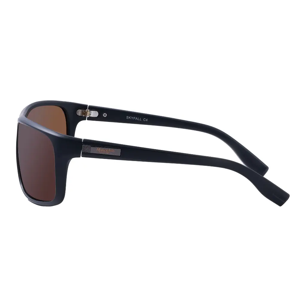 Mangrove Jacks - Mangrove Jacks Skyfall C4 Matte Black / Brown Polarised Lenses