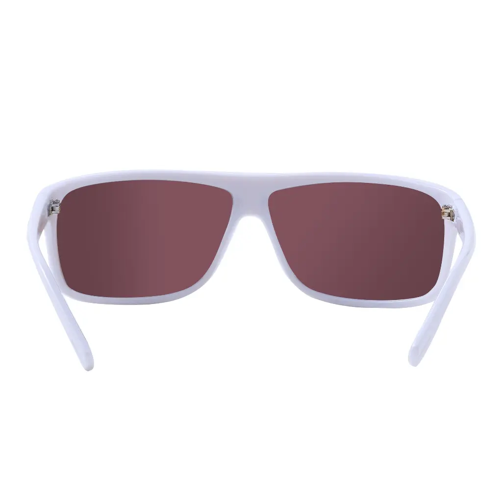Mangrove Jacks - Mangrove Jacks Skyfall C9 Shiny White / Ice Blue Revo Mirror Polarised Lenses