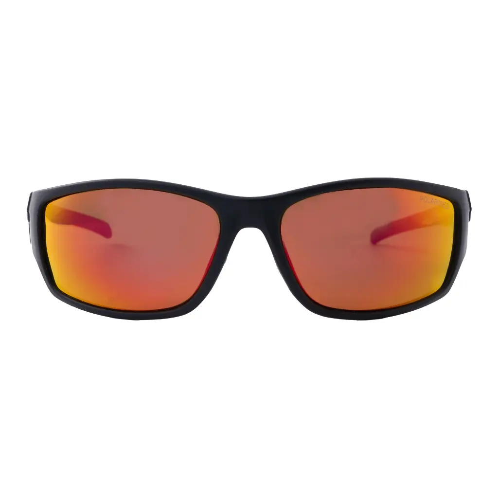Mangrove Jacks Spectre C3 Matte Black / Black Red Revo Mirror Polarised Lenses_6491