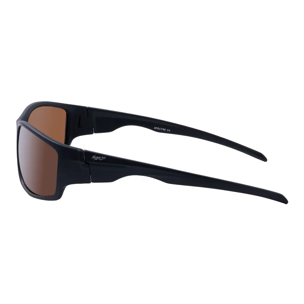 Mangrove Jacks - Mangrove Jacks Spectre C4 Matte Black / Brown Polarised Lenses