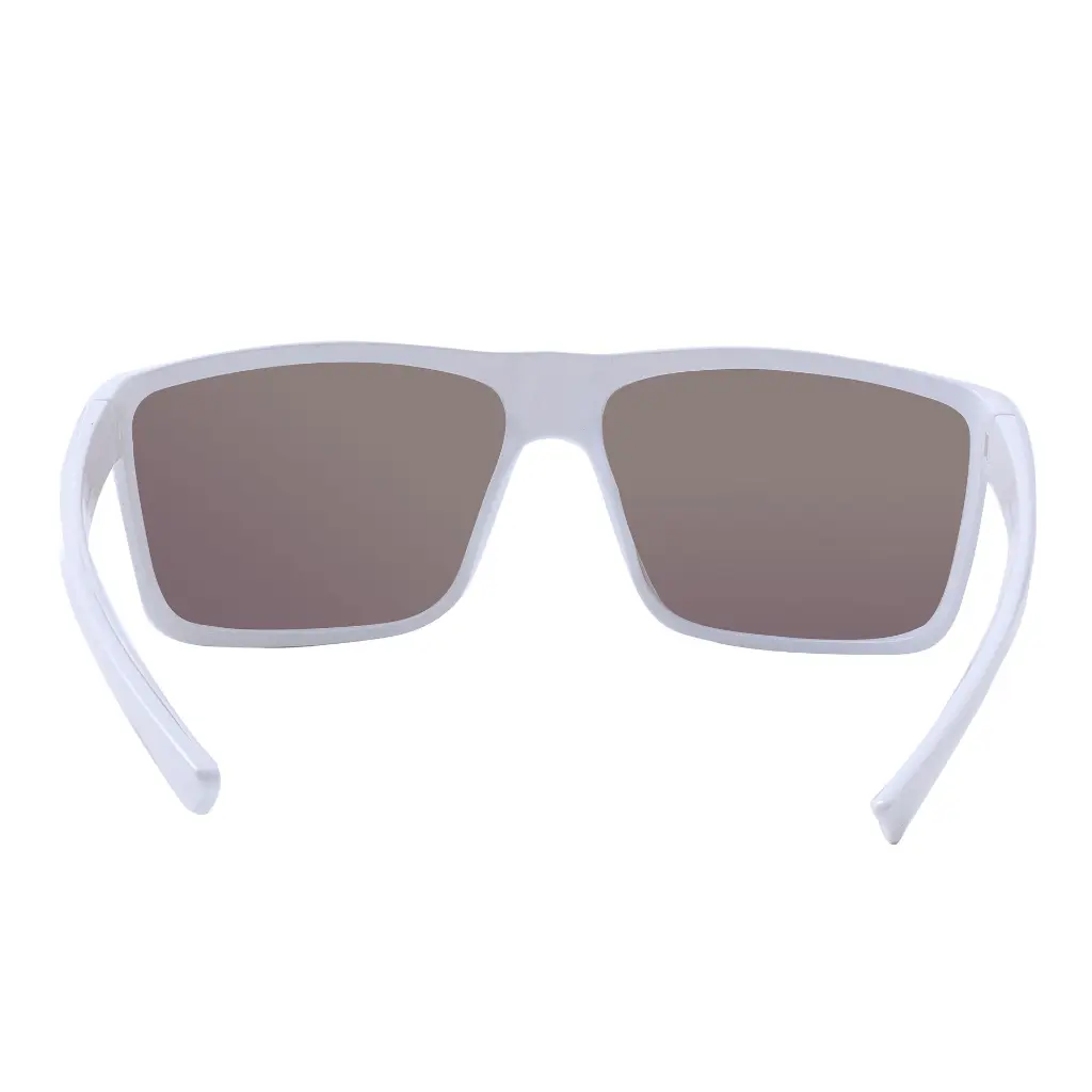 Mangrove Jacks Moonraker C9 Shiny White / Ice Blue Revo Mirror Polarised Lenses_6515