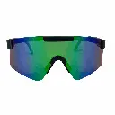 Mangrove Jacks - Mangrove Jacks Kids MK073 C11 Matte Black w Matte Crystal Green / Green Revo Polarised Lenses