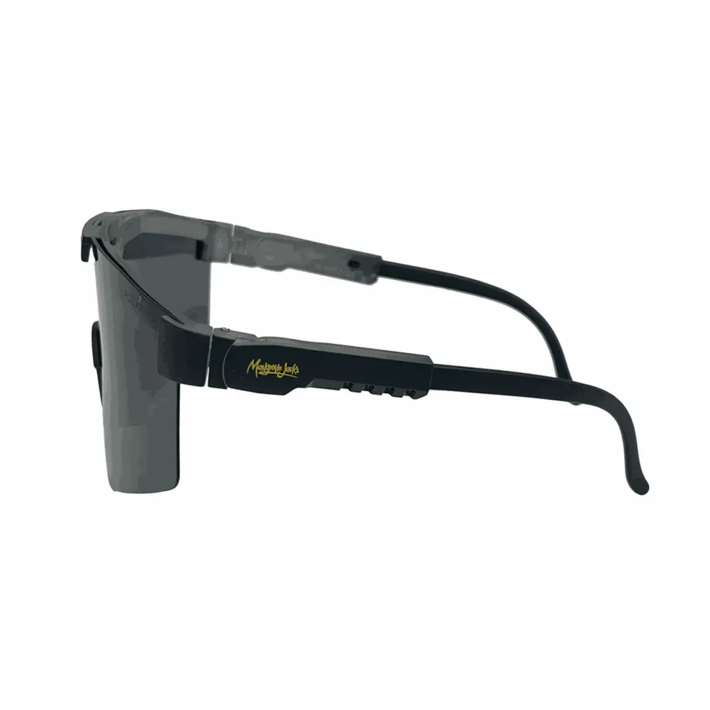 Mangrove Jacks - Mangrove Jacks Kids MK073 C11 Matte Black w Matte Crystal Smoke / Smoke Polarised Lenses