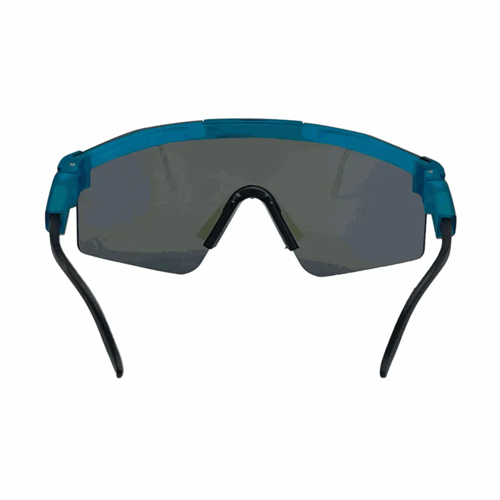 Mangrove Jacks - Mangrove Jacks Kids MK073 C2 Matte Black w Matte Crystal Blue / Blue Revo Polarised Lenses