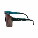Mangrove Jacks - Mangrove Jacks Kids MK073 C2 Matte Black w Matte Crystal Blue / Blue Revo Polarised Lenses