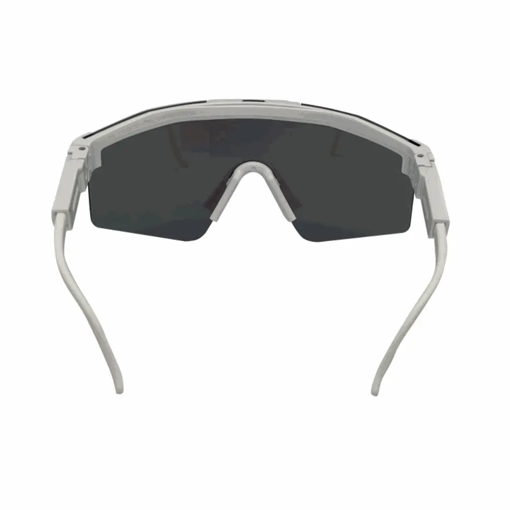 Mangrove Jacks - Mangrove Jacks Kids MK073 C8 Shiny White / Ice Blue Revo Polarised Lenses