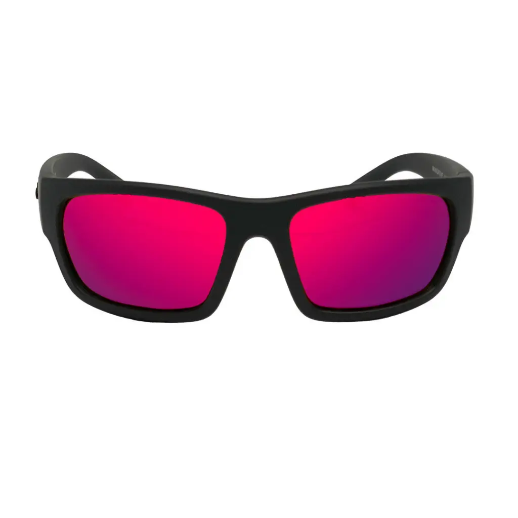 Mangrove Jacks - Mangrove Jacks Big Monster C3 Matte Black / Red Revo Polarised Lenses