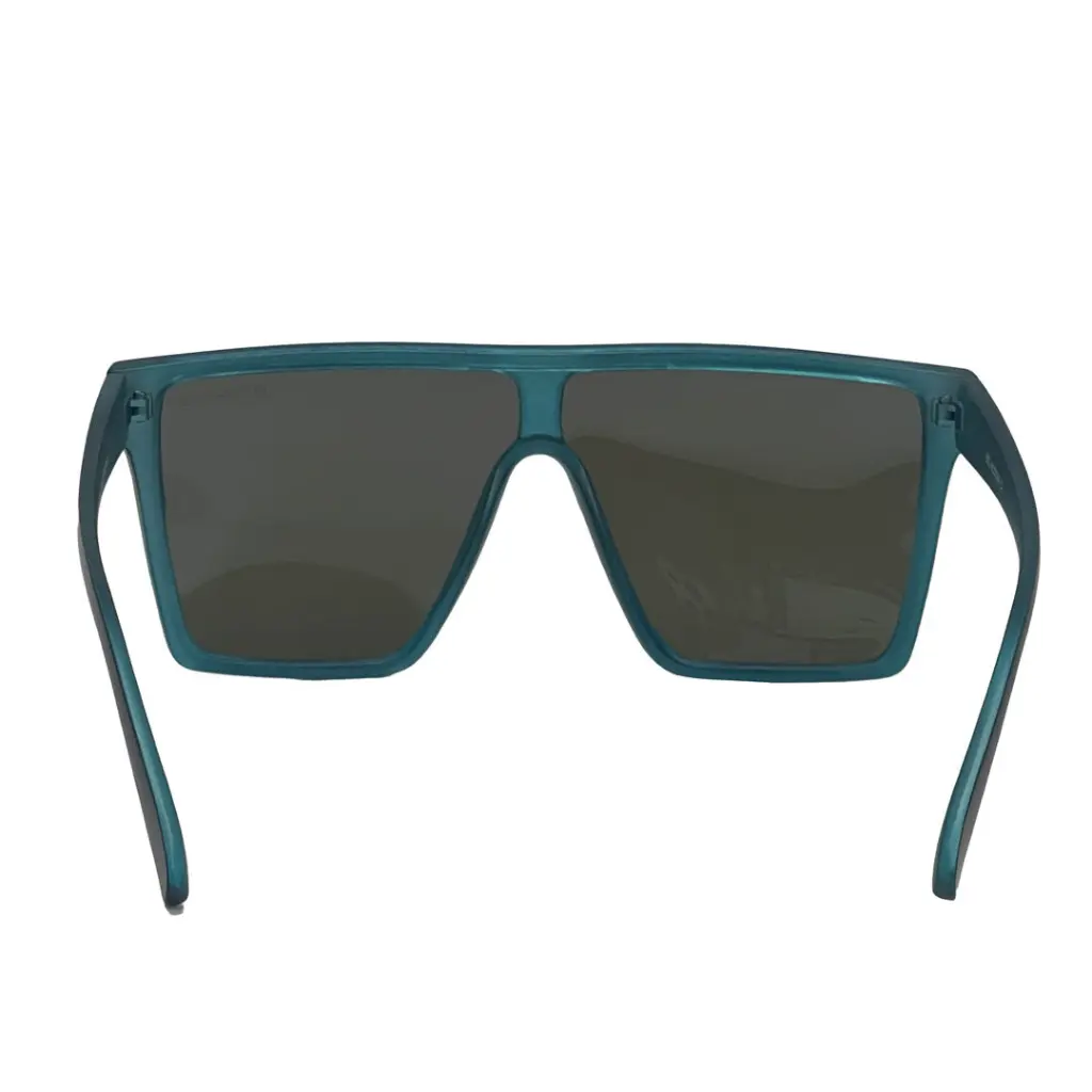 Mangrove Jacks Big Noggin C2 Matte Black w Matte Crystal Blue / Blue Revo Mirror Polarised Lenses_6645
