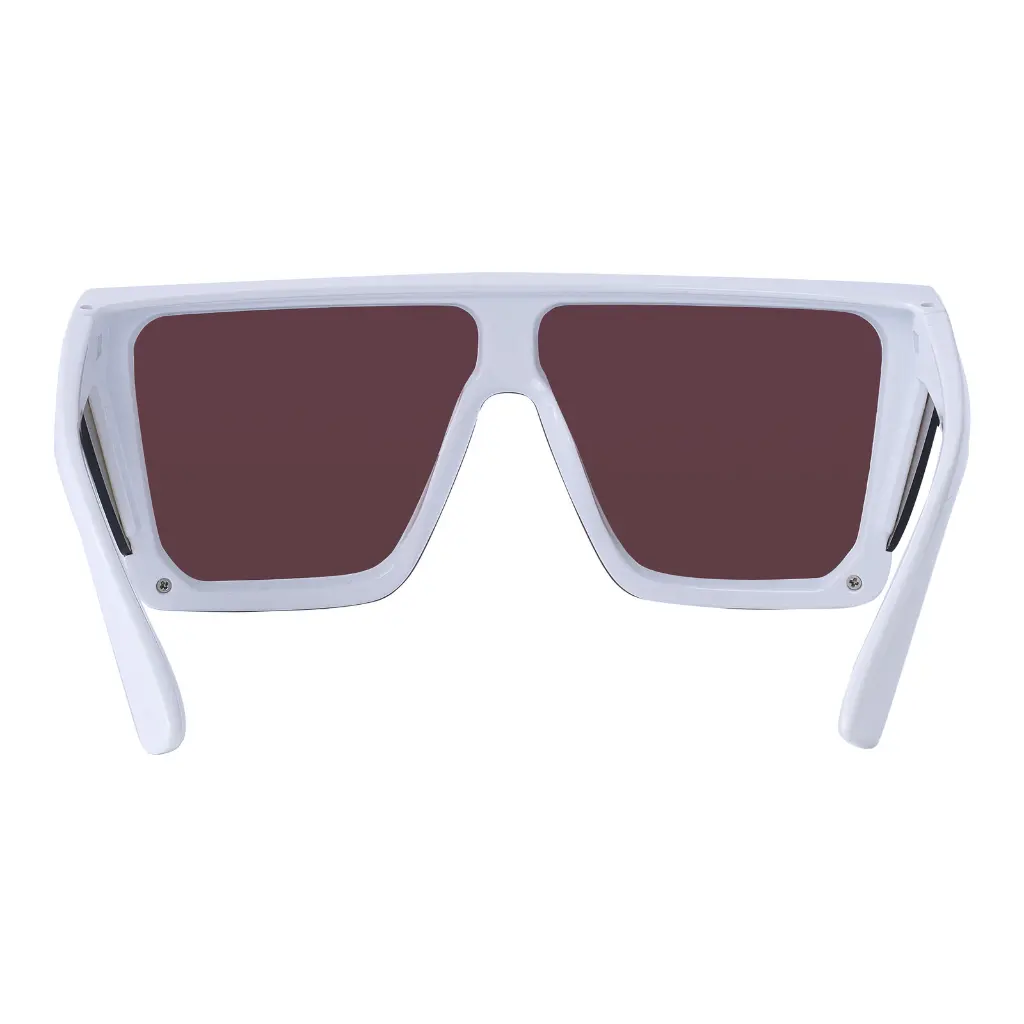 Mangrove Jacks - Mangrove Jacks Heatwave C8 Shiny White / Ice Blue Revo Polarised Lenses