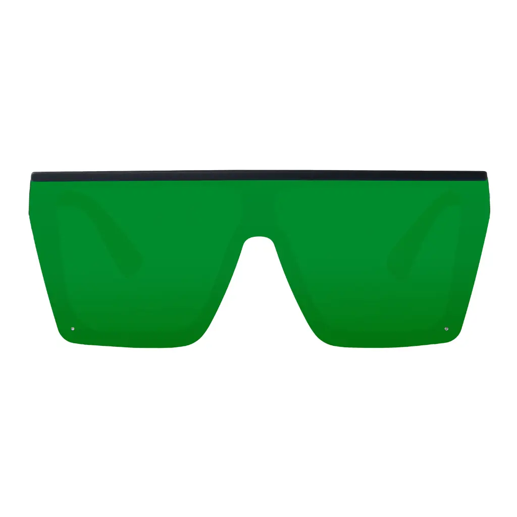 Mangrove Jacks - Mangrove Jacks Heatwave C11 Matte Black / Green Revo Polarised Lenses