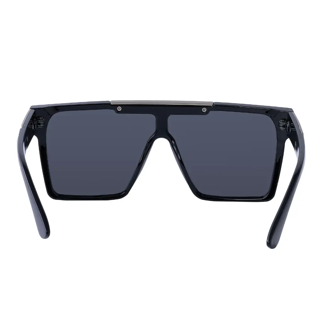Mangrove Jacks Revolution C1 Shiny Black w Shiny Silver / Smoke Polarised Lenses_6715
