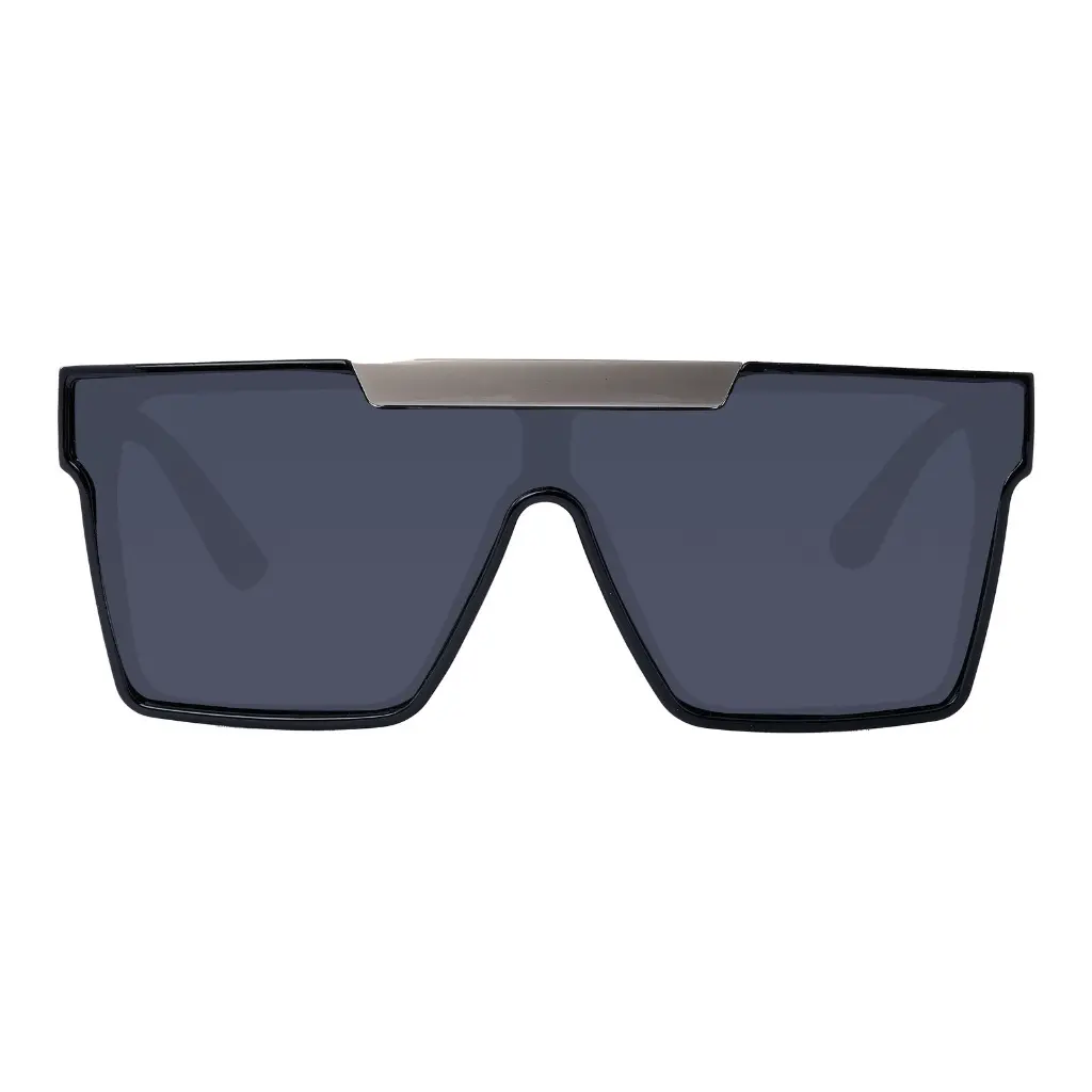 Mangrove Jacks Revolution C1 Shiny Black w Shiny Silver / Smoke Polarised Lenses_6717