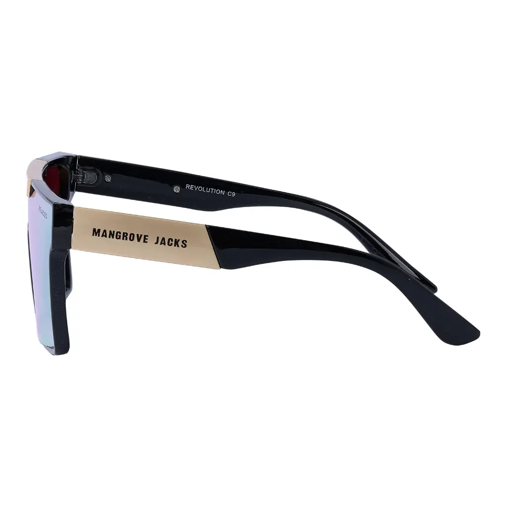 Mangrove Jacks Revolution C9 Shiny Black w Shiny Gold / Pink Revo Polarised Lenses_6740