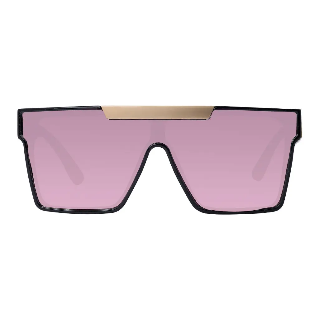 Mangrove Jacks Revolution C9 Shiny Black w Shiny Gold / Pink Revo Polarised Lenses_6741