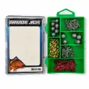 Mangrove Jacks Bream Fishing Pack | Hooks, Swivels, Sinkers in Compact Tackle Box