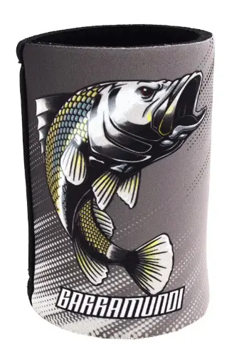 [9337217007524] Mangrove Jacks Stubby Cooler Barramundi