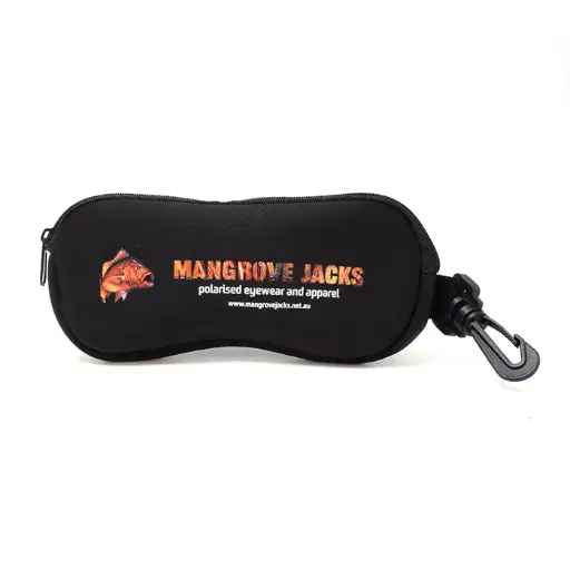 [9337217009696] Mangrove Jacks Neoprene Case w Clip Adults 
