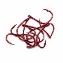 Mangrove Jacks Baitholder Hook Red | Size 2 | 12 Pack