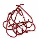 Mangrove Jacks Baitholder Hook Red | Size 2/0 | 8 Pack