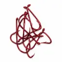 Mangrove Jacks Baitholder Hook Red | Size 4 | 12 Pack