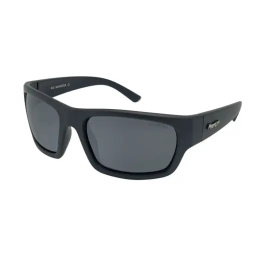 [9340457035776] Mangrove Jacks Big Monster C1 Matte Black / Smoke Polarised Lenses