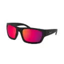 Mangrove Jacks Big Monster C3 Matte Black / Red Revo Polarised Lenses