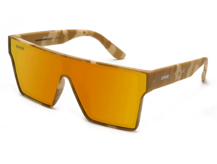 Mangrove Jacks Thunderball C7 Matte Brown Camo / Desert Orange Revo Polarised Lenses