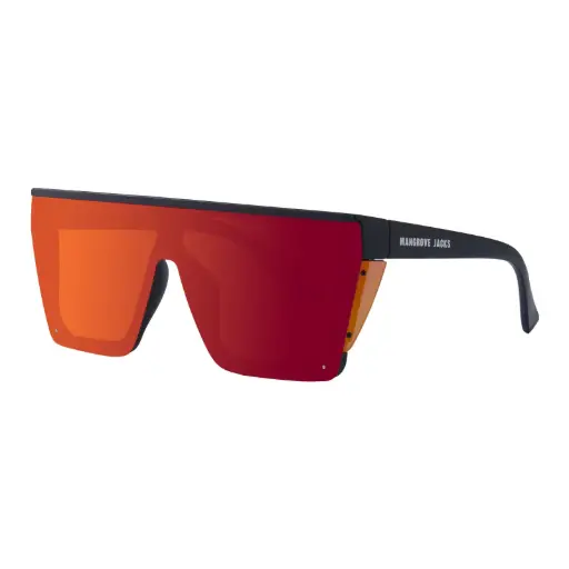 [9340457035943] Mangrove Jacks Heatwave C3 Matte Black / Red Revo Polarised Lenses