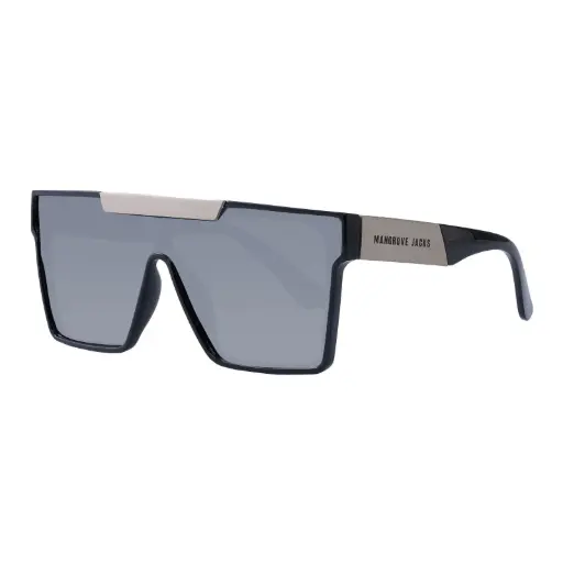 [9340457035905] Mangrove Jacks Revolution C5 Shiny Black w Shiny Silver / Silver Flash Mirror Polarised Lenses