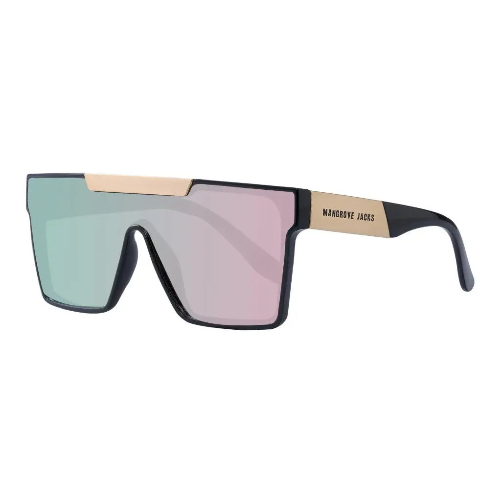 Mangrove Jacks Revolution C9 Shiny Black w Shiny Gold / Pink Revo Polarised Lenses