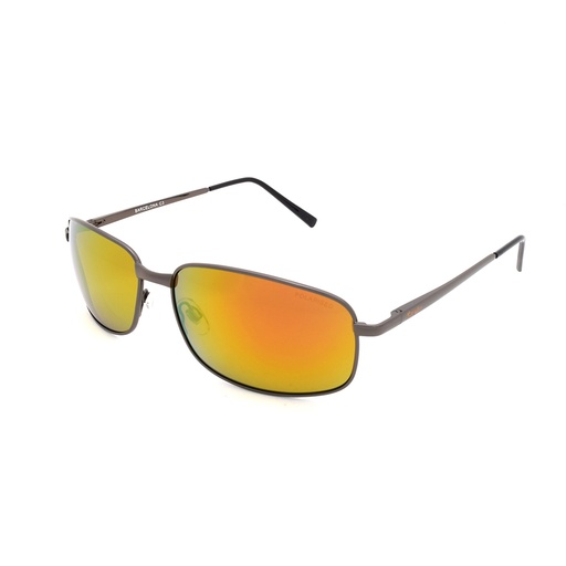 [9340457011909] Mangrove Jacks Barcelona C3 Gunmetal / Red Revo Polarised Lenses