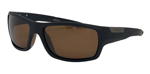 [9340457031099] Mangrove Jacks Barrel C4 Matte Black / Brown Polarised Lenses