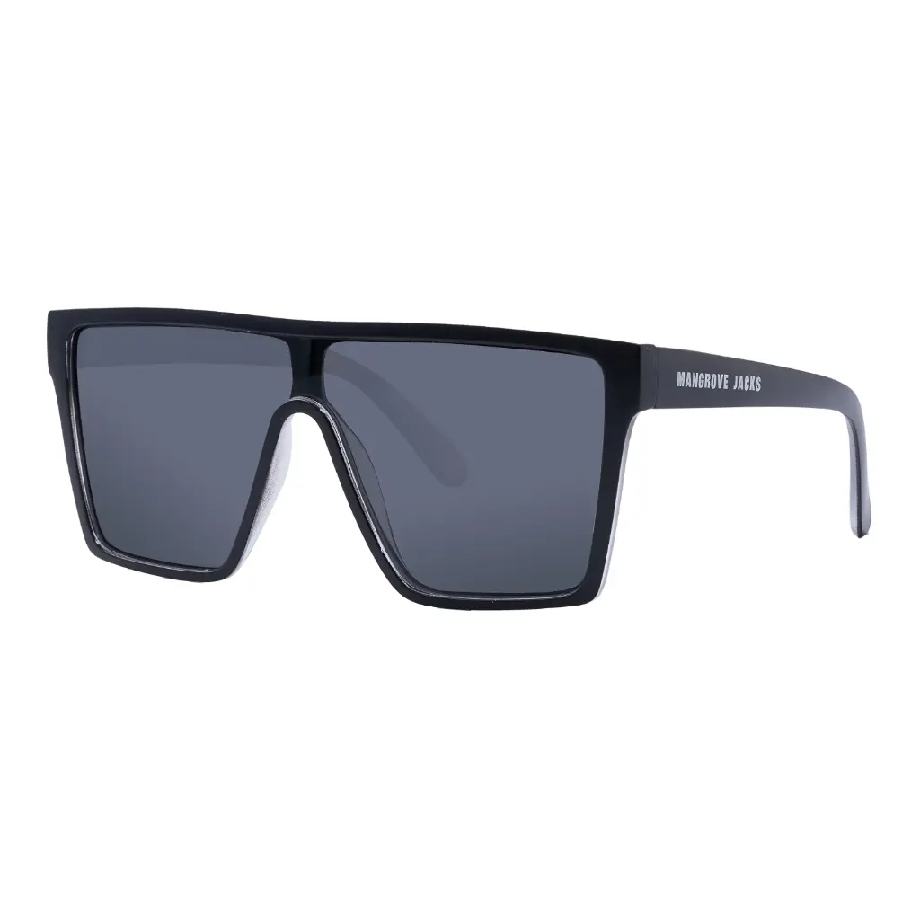 Mangrove Jacks Big Noggin C5 Matte Black w Matte Crystal Smoke / Smoke Polarised Lenses