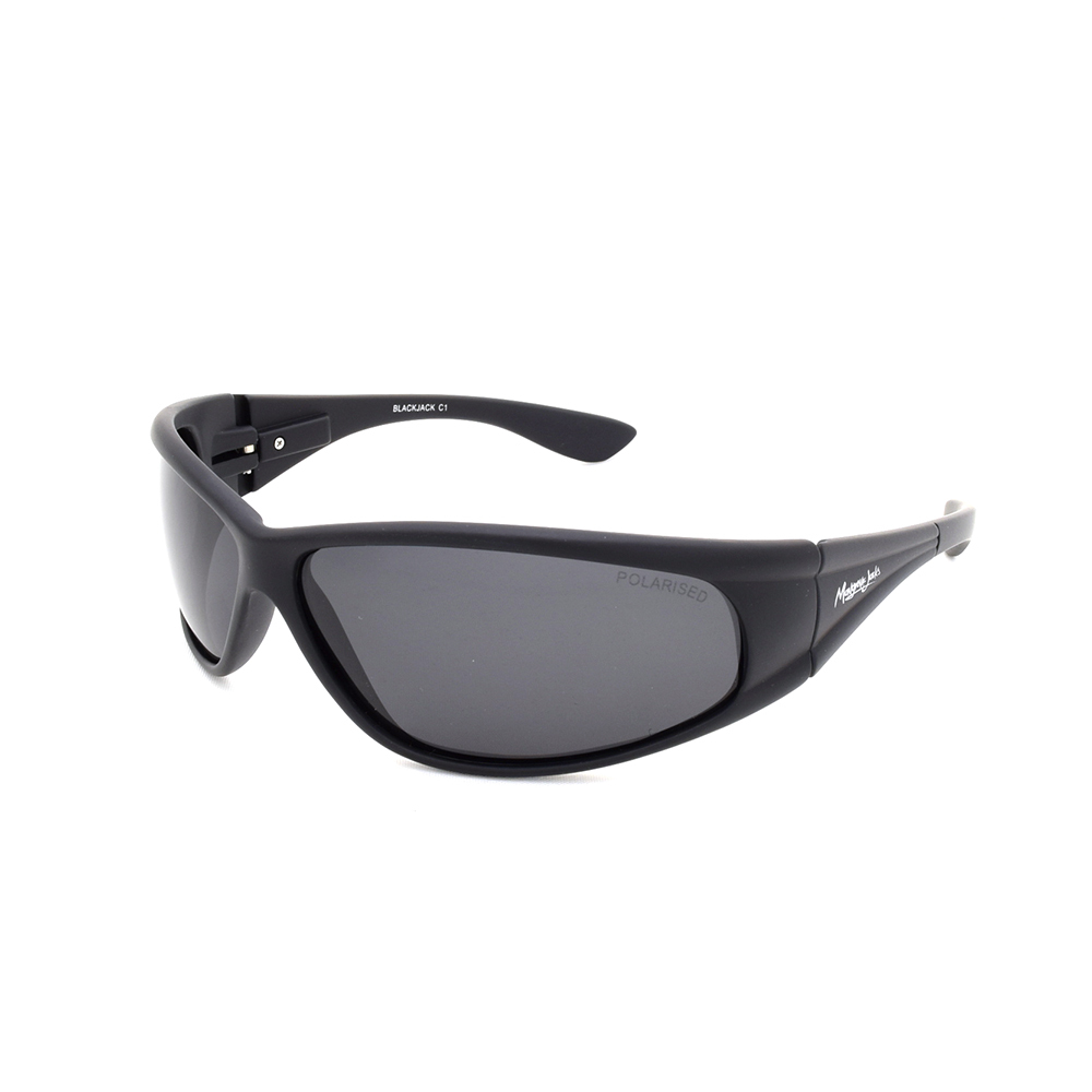 Mangrove Jacks Black Jack C1 Black / Smoke Polarised Lenses