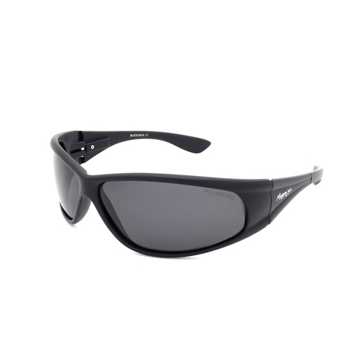 [9340457009937] Mangrove Jacks Black Jack C1 Black / Smoke Polarised Lenses