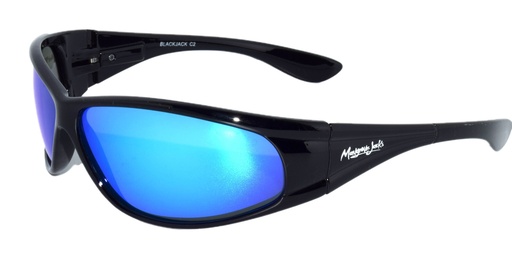 [9340457009944] Mangrove Jacks Black Jack C2 Black / Blue Revo Polarised Lenses
